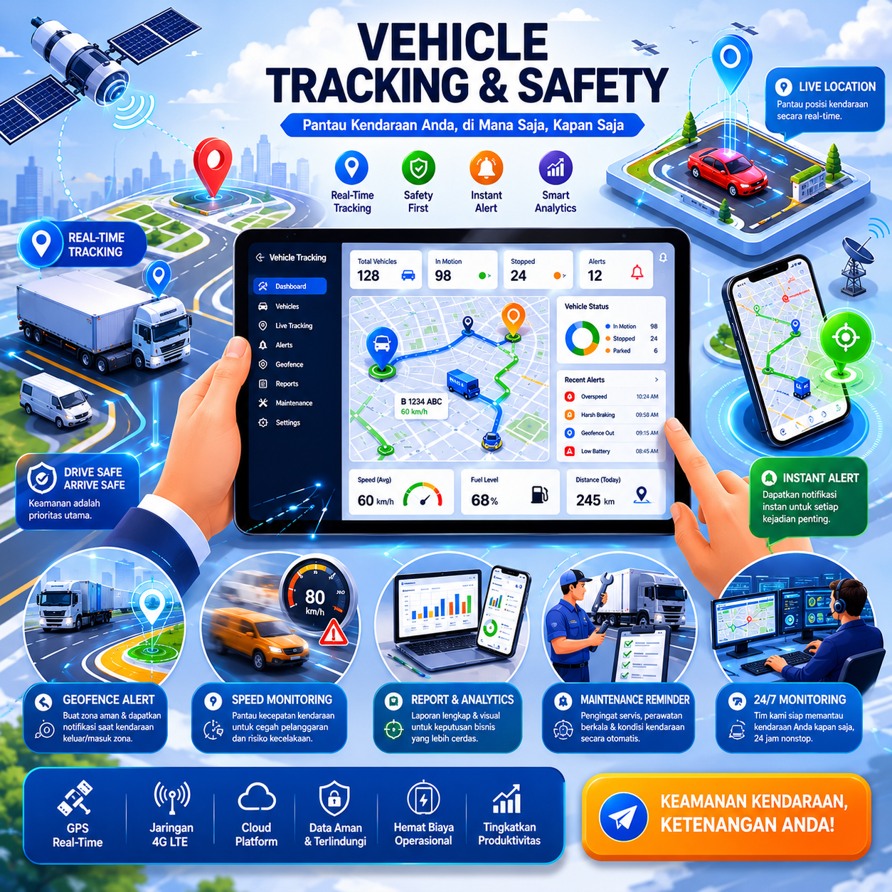 Vehicle Tracking & Safety