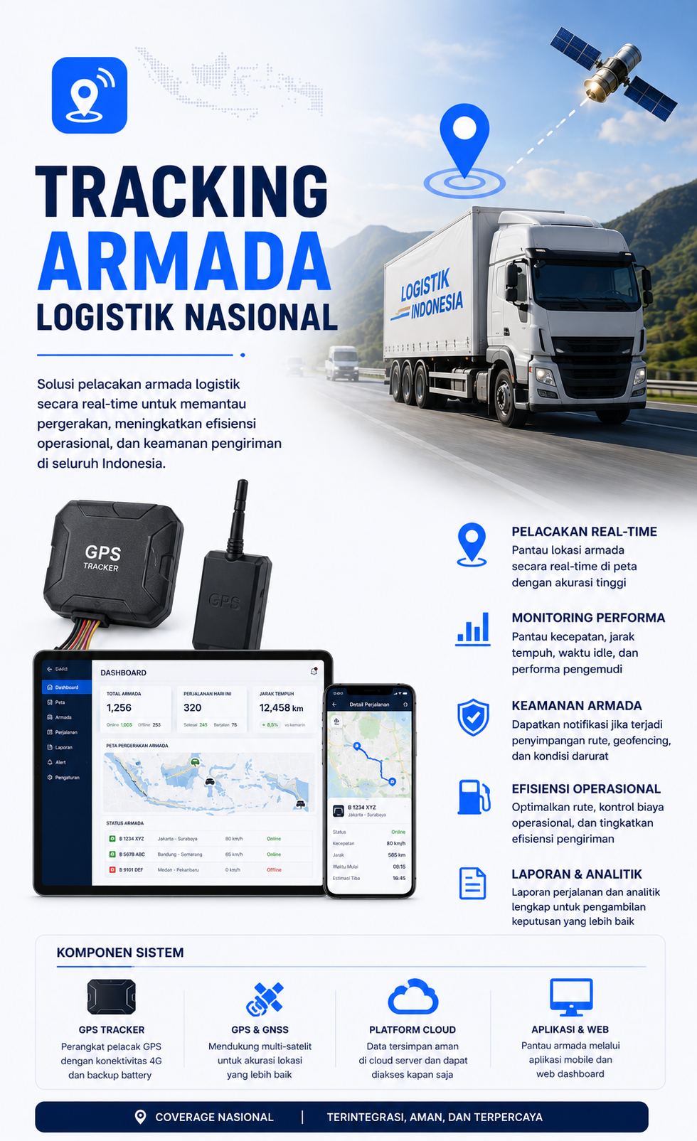 Tracking Armada Logistik Nasional
